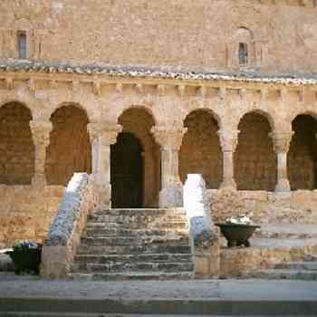 Click para ampliar. Pulsa en el nombre para ver la ficha. Románico. Galerías porticadas. Soria. San Esteban de Gormaz. San Miguel